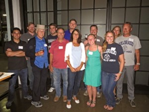 The San Diego section gathered at the Ballast Point Brewing Company to celebrate E-Days 'Round the World.
