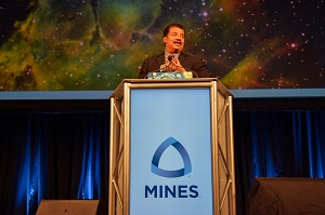Astrophysicist Neil deGrasse Tyson Wows a Packed House at Mines