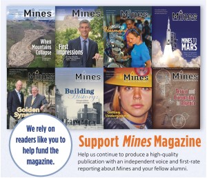 Mines Magazine Donation Ad