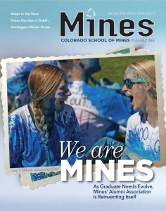 Mines Magazine Summer 2016 Cover
