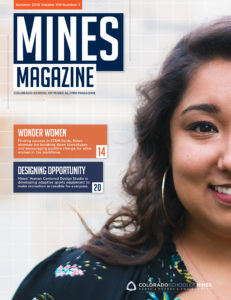 Mines Magazine summer 2018 cover