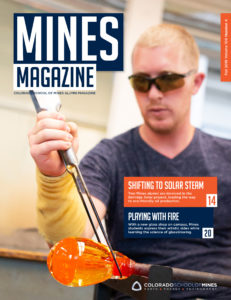 Mines Magazine Fall 2018 Cover