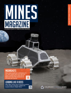Mines Magazine spring 2019 cover