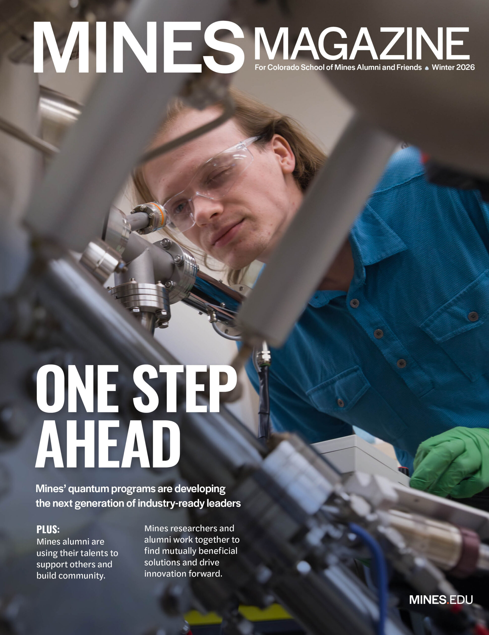 Mines Magazine winter 2026 cover